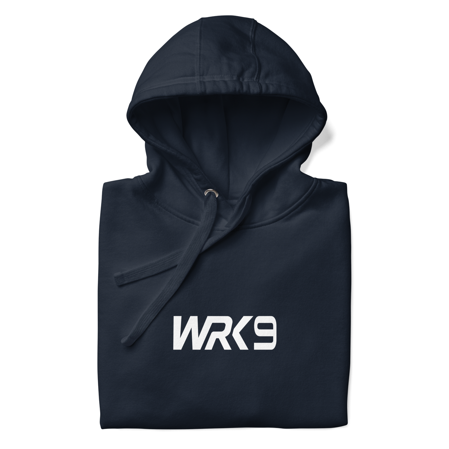 WRK9 Hoodie in Navy Blue