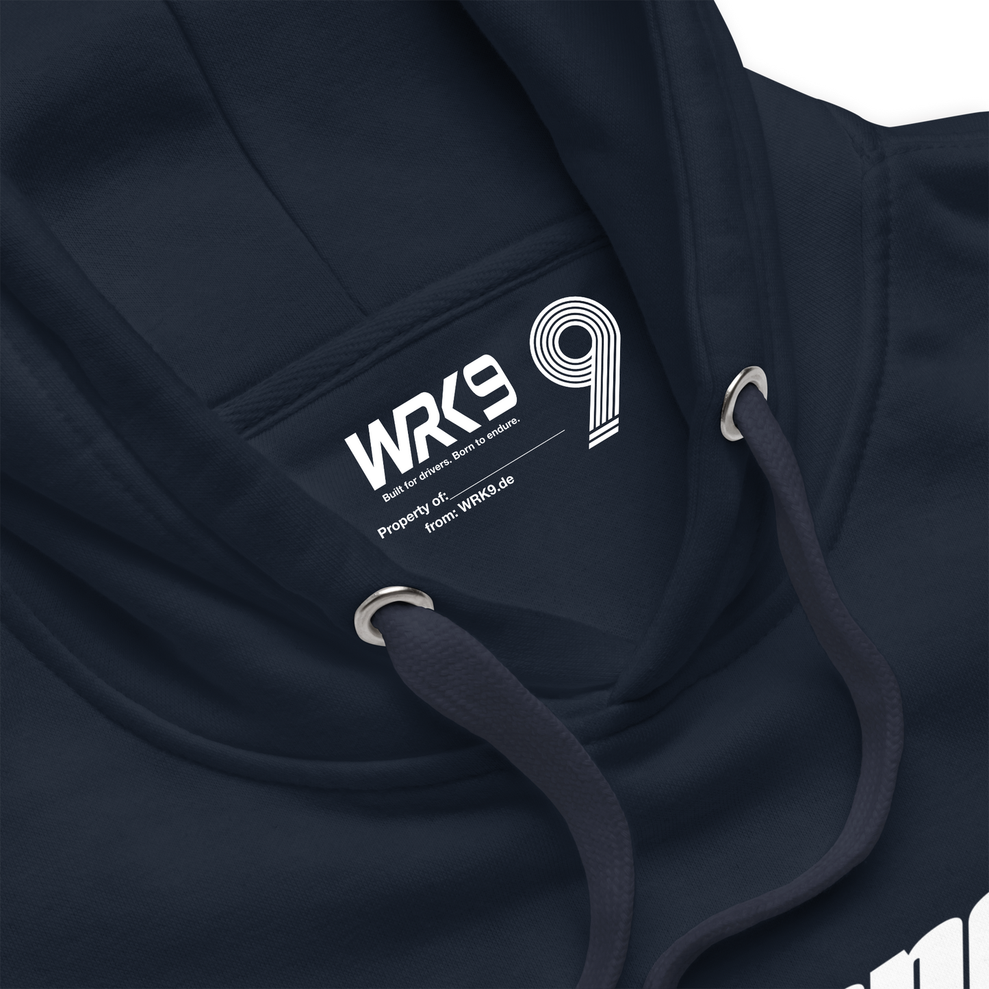 WRK9 Banned Hoodie - "NOT A FOLLOWER" in Rot