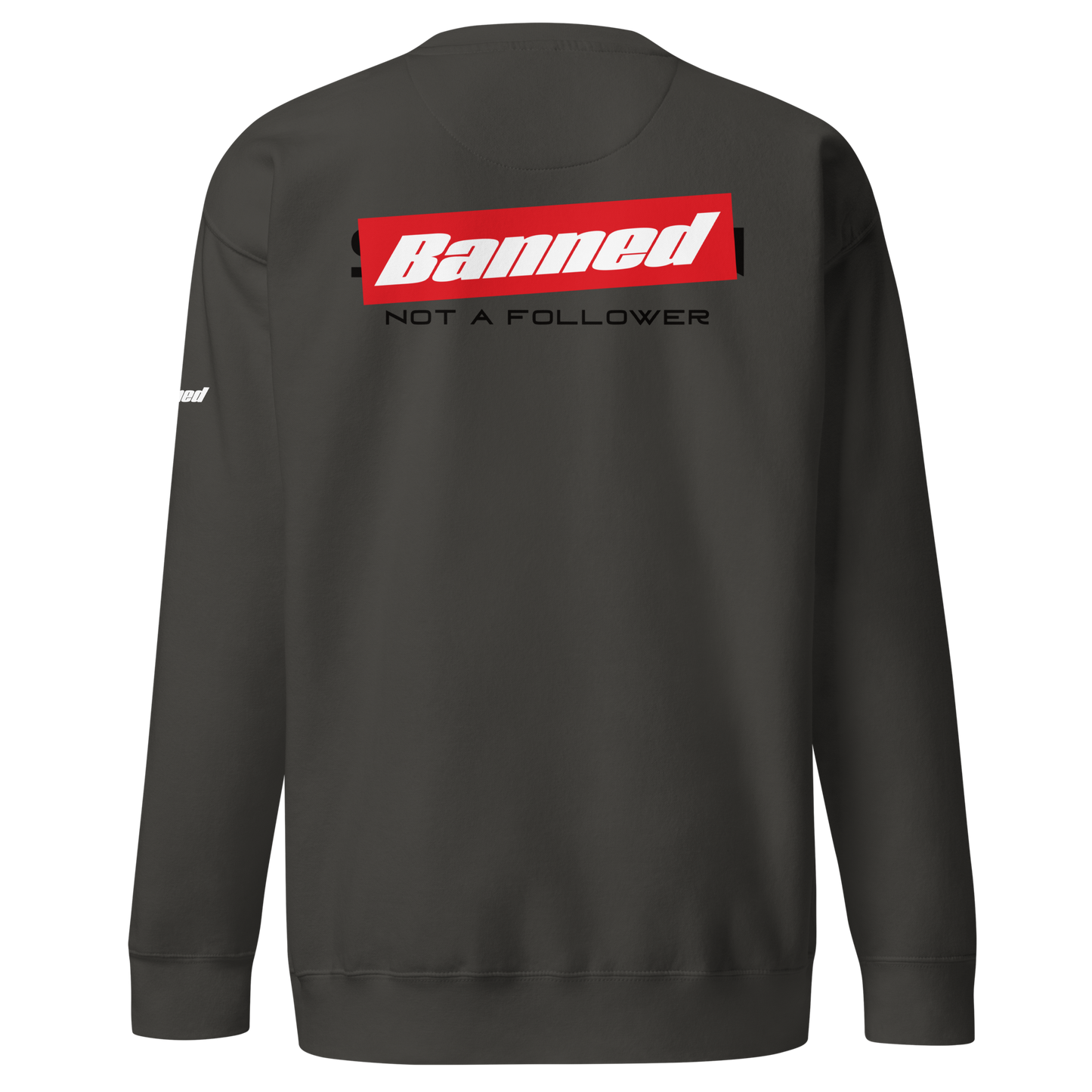 WRK9 Banned Sweatshirt – IRON GREY