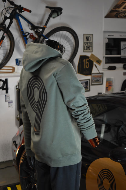 OUTLAW Hoodie – BANNED Edition in Khaki Green