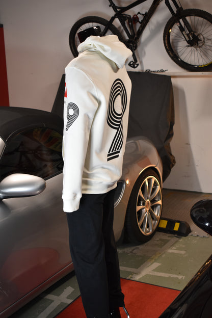 OUTLAW Hoodie – BANNED Edition in Ivory White