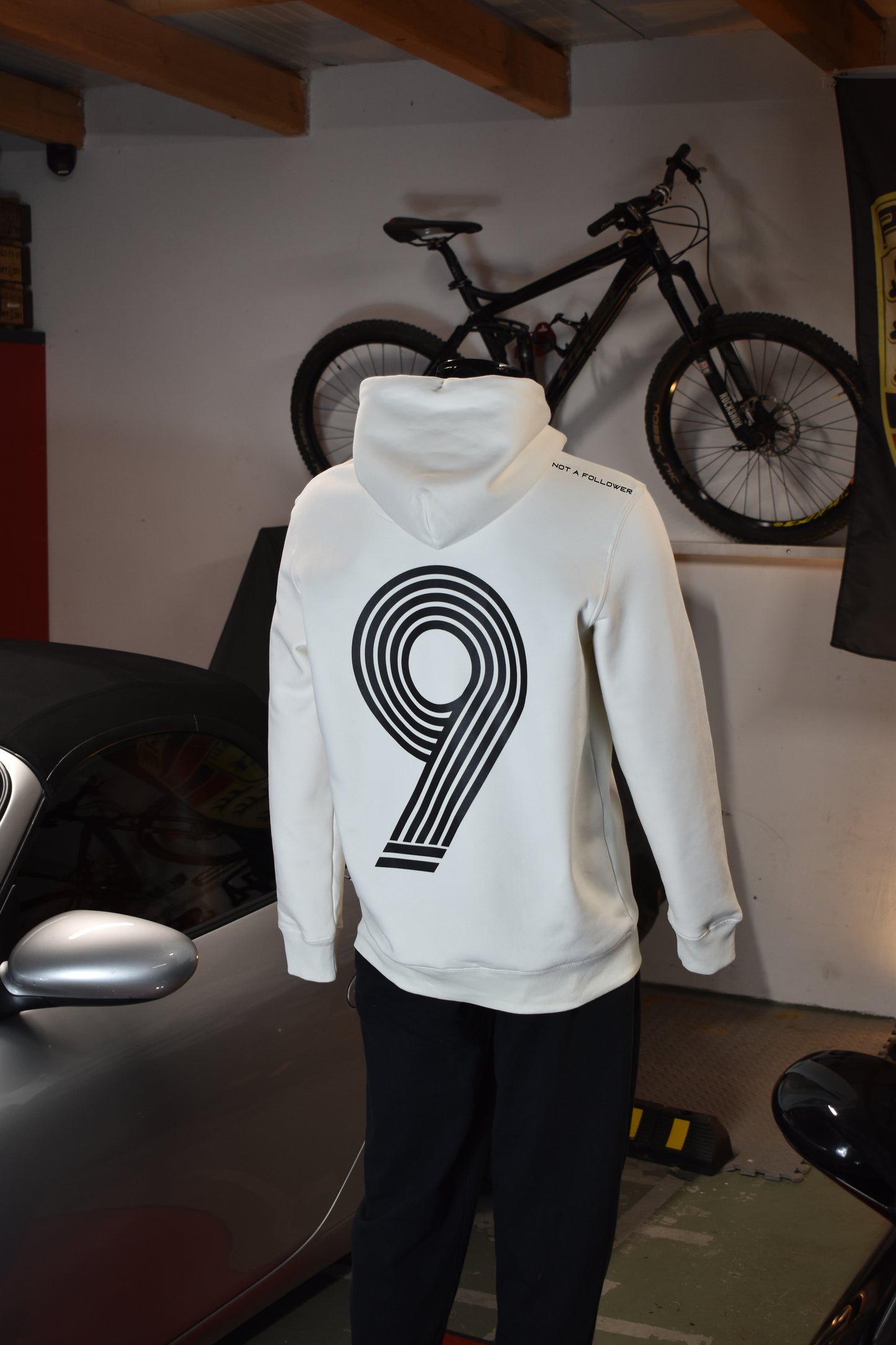 OUTLAW Hoodie – BANNED Edition in Ivory White