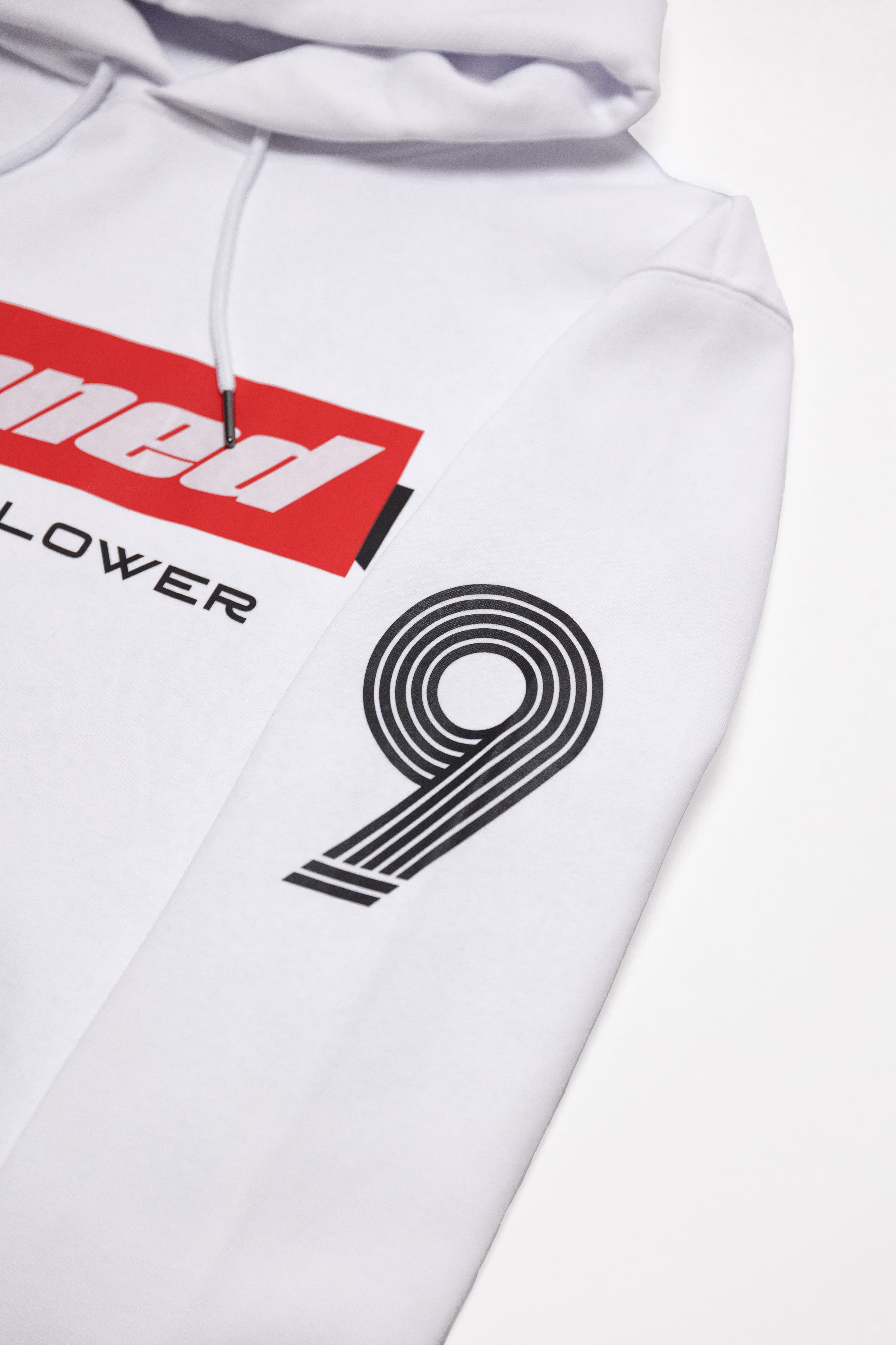 BANNED HOODIE Ivory Weiß