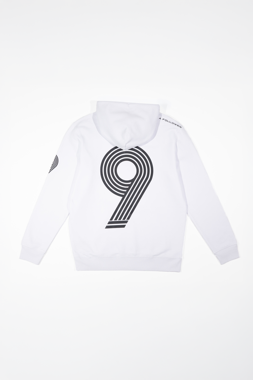 BANNED HOODIE Ivory Weiß