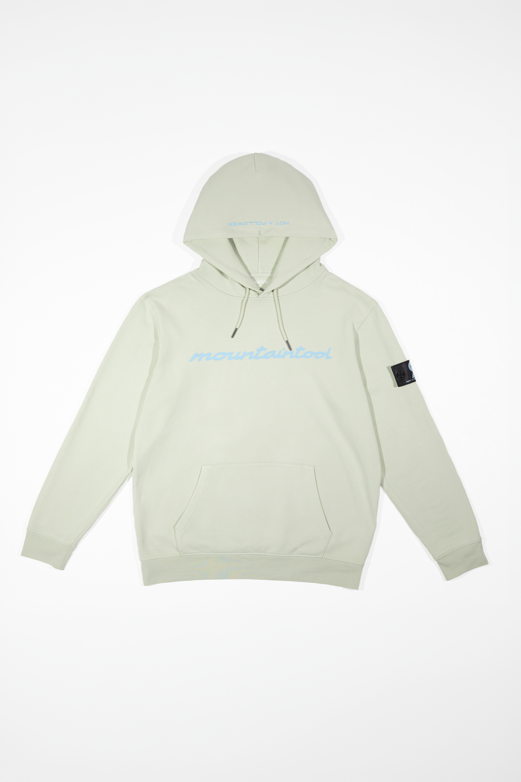 MOUNTAINTOOL HOODIE mit Badge Mint Grün