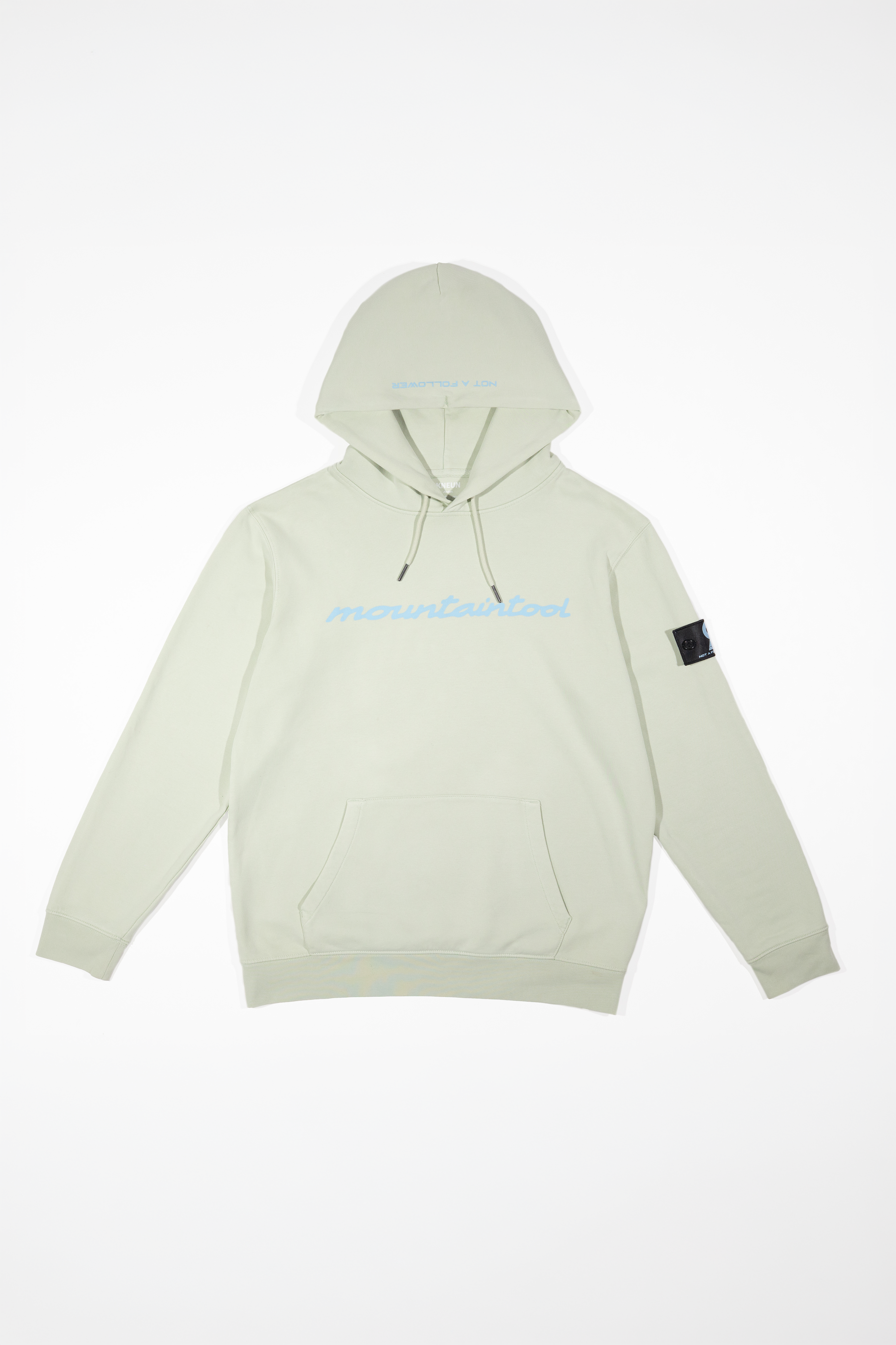 MOUNTAINTOOL HOODIE mit Badge Mint Grün