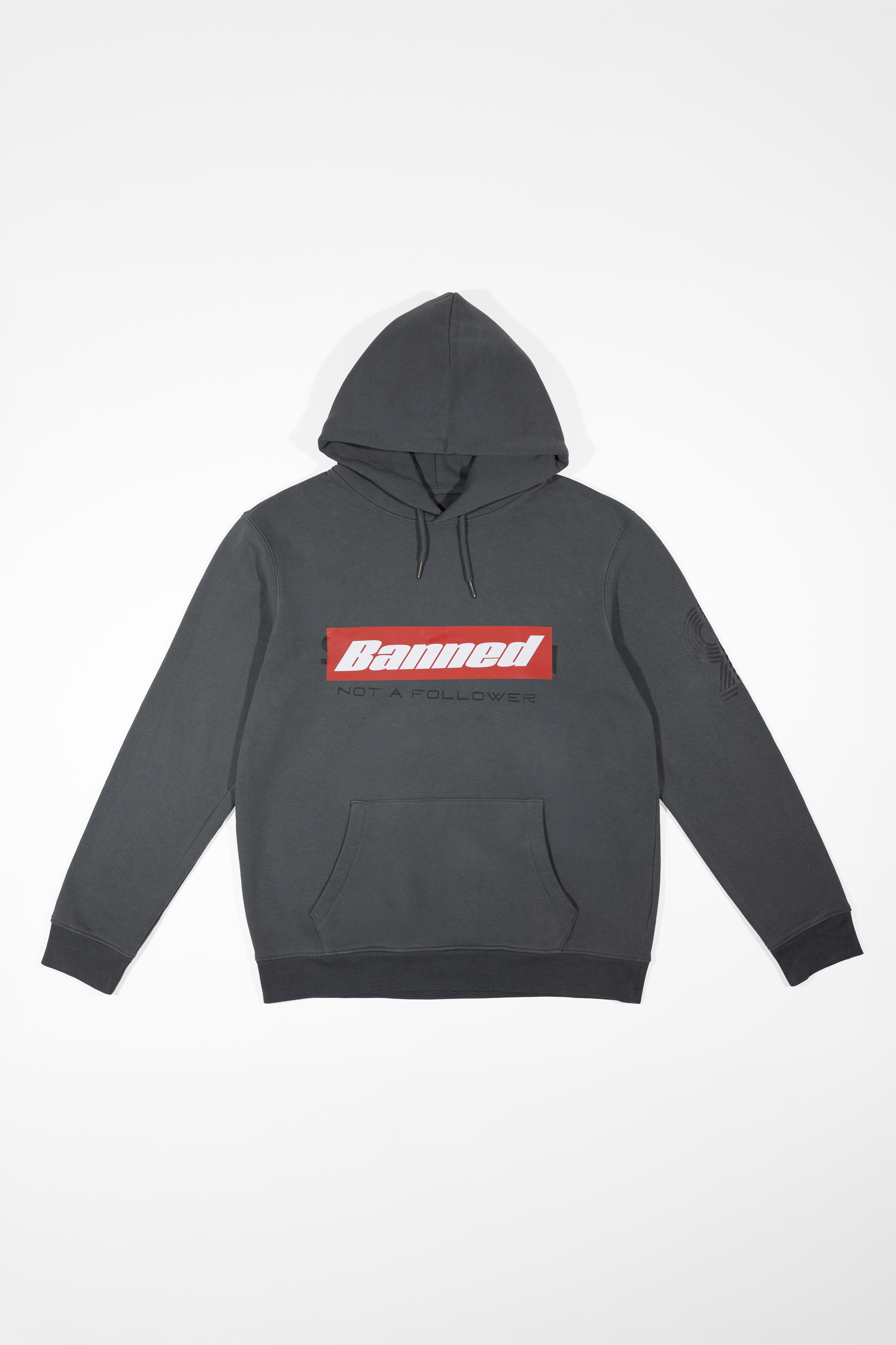 BANNED HOODIE Olive Grün