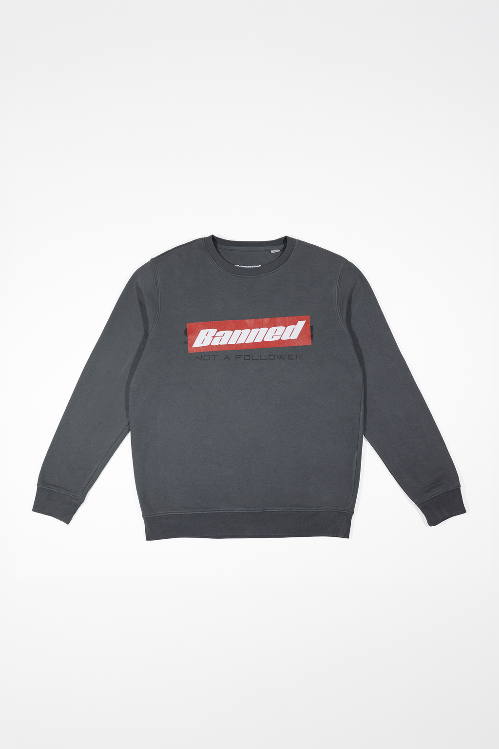 BANNED SWEATER Iron Grau