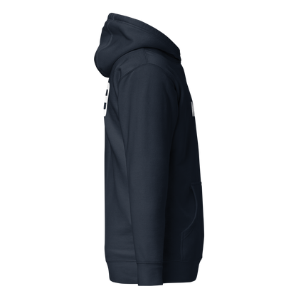 WRK9 Hoodie in Navy Blue