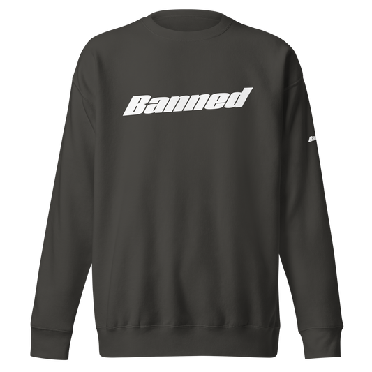 WRK9 Banned Sweatshirt – IRON GREY