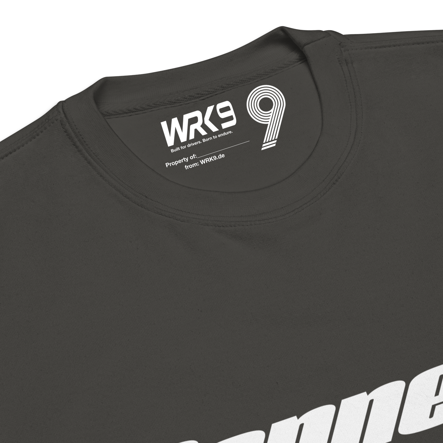WRK9 Banned Sweatshirt – IRON GREY